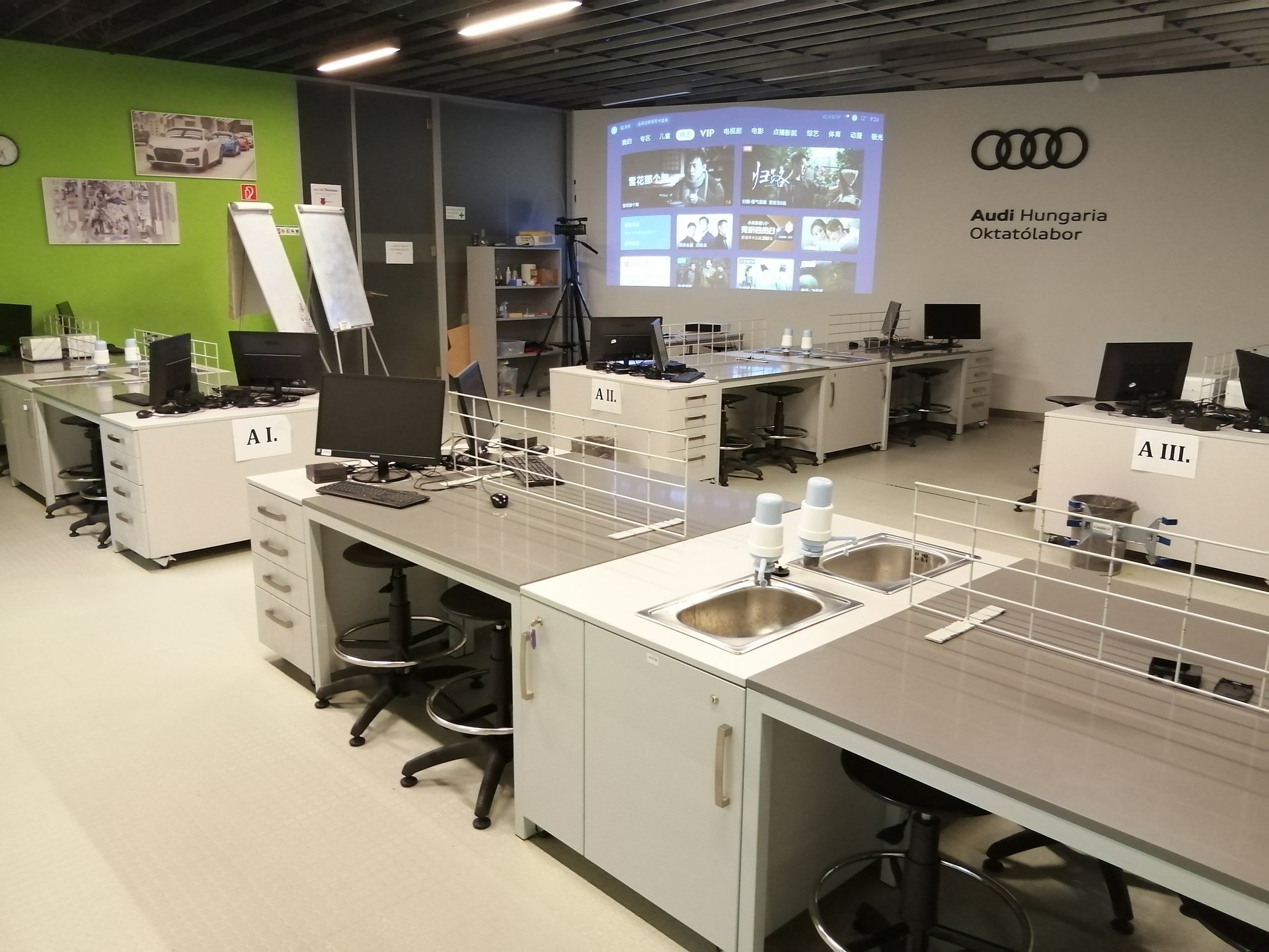 Audi oktatólabor